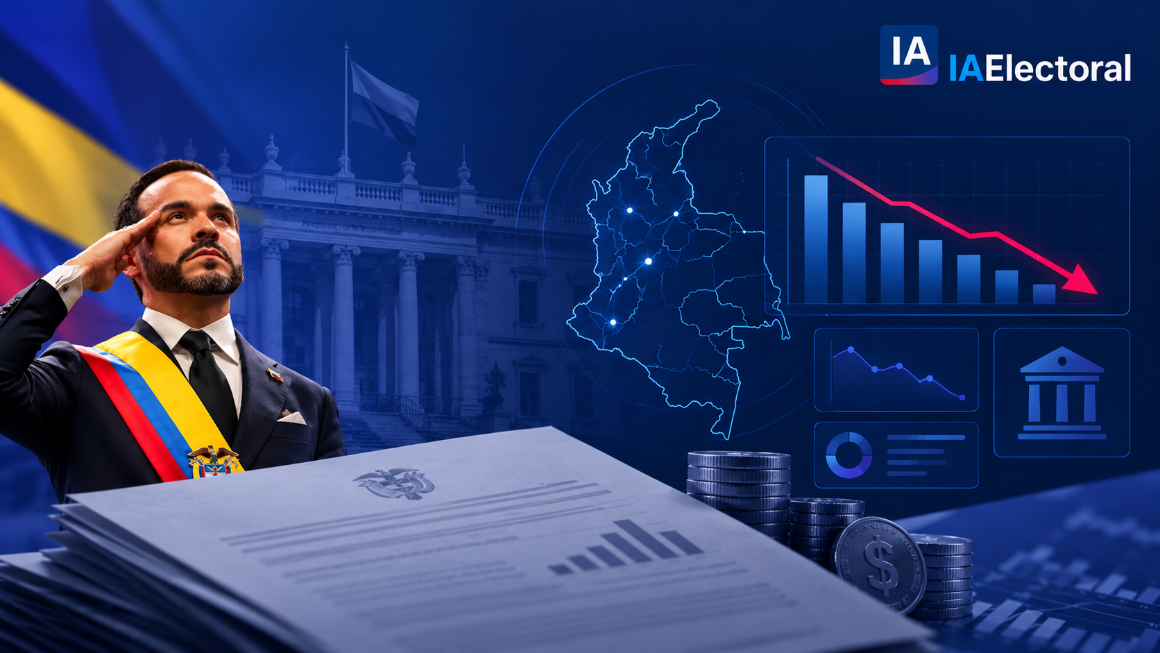 Visualización de datos sobre la conversación económica